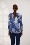 ELLA TOP - multi blue